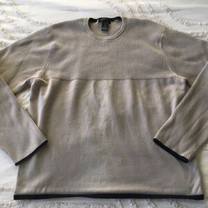 Men's Beige Sweater keneth Cole xl